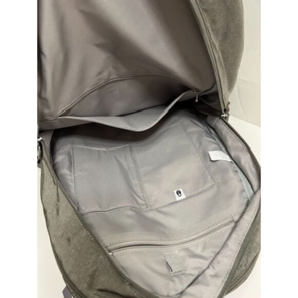 NWT Baggallini On The Go Laptop Backpack in Sterling Shimmer - Picture 8 of 11